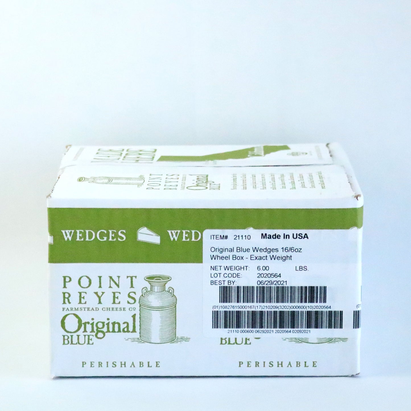 Cheese, Point Reyes, Original Blue, Wedges, 16 x 6 oz