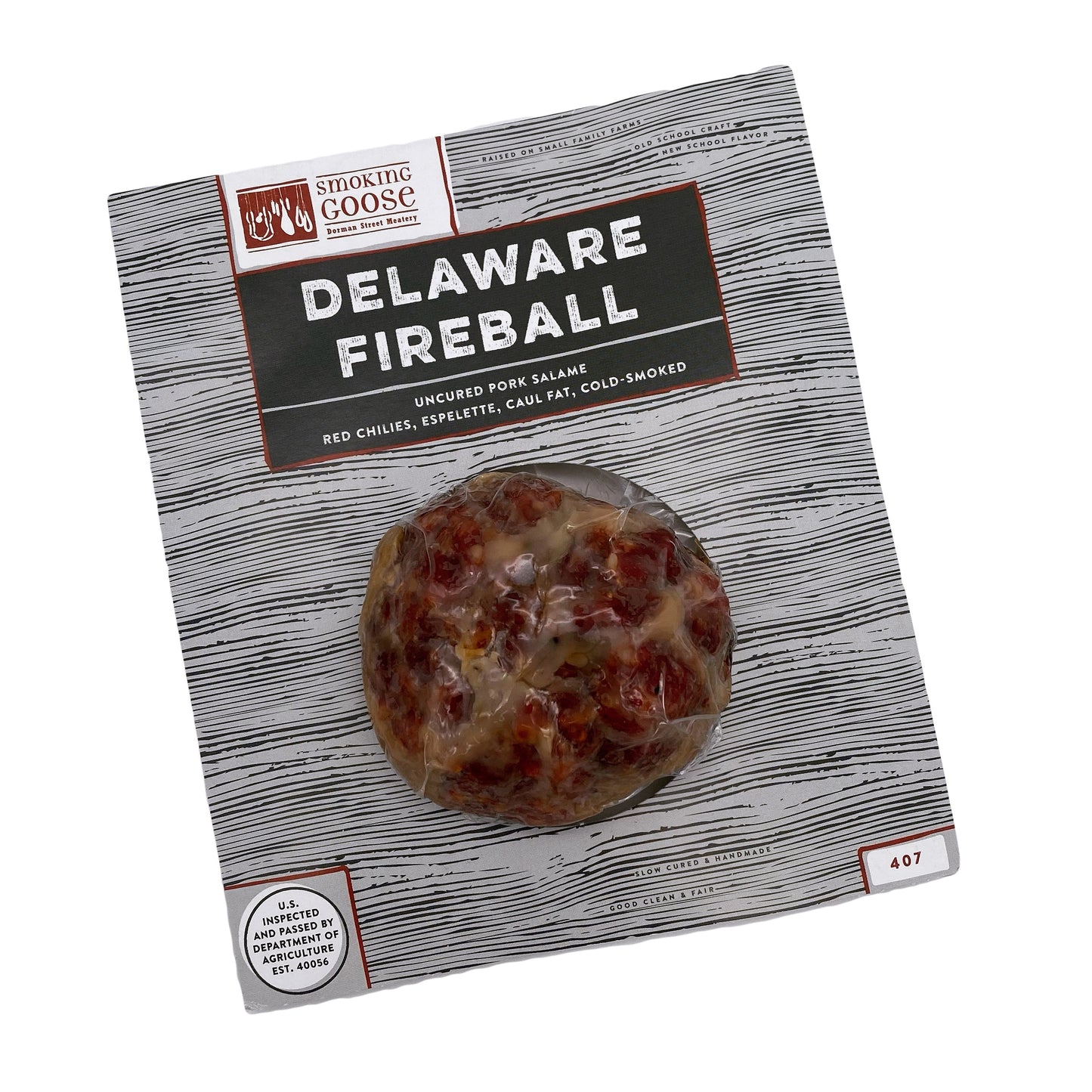 Salame, Delaware Fireball, 10 X 5 Oz