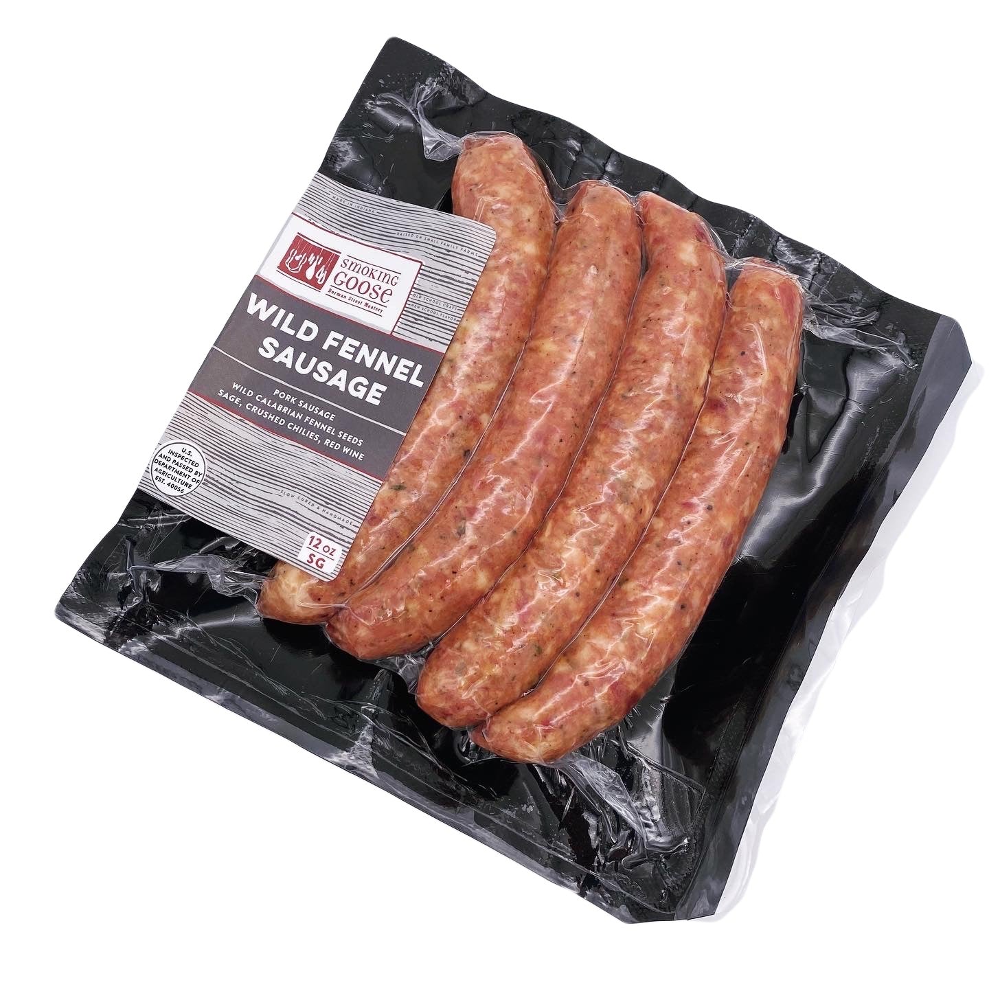 Sausage, Wild Fennel, 10 X 12 Oz