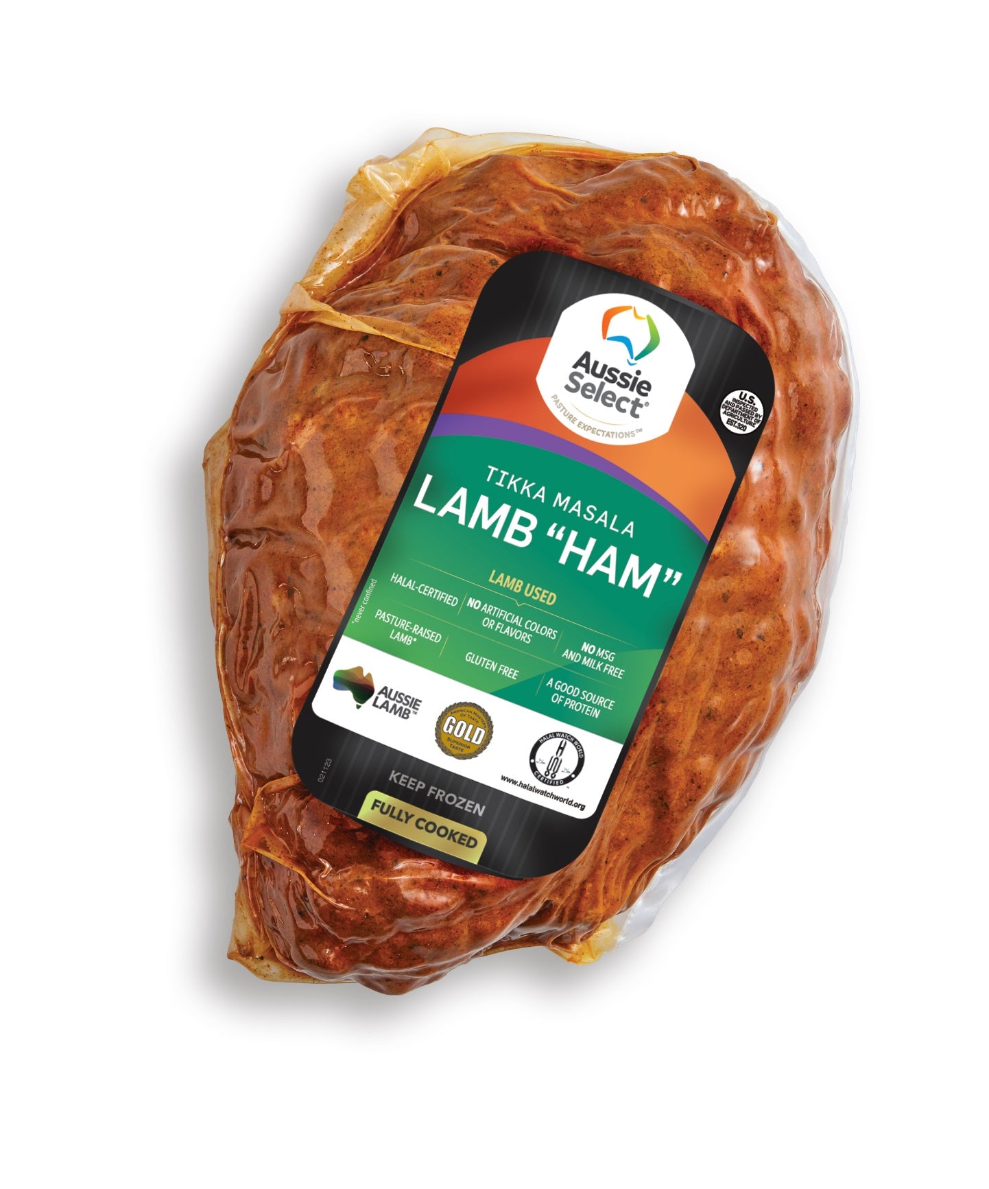 Lamb, Ham, Aussie Select, Tikka Masala, 4 ct x 2.4 Lbs each (H)