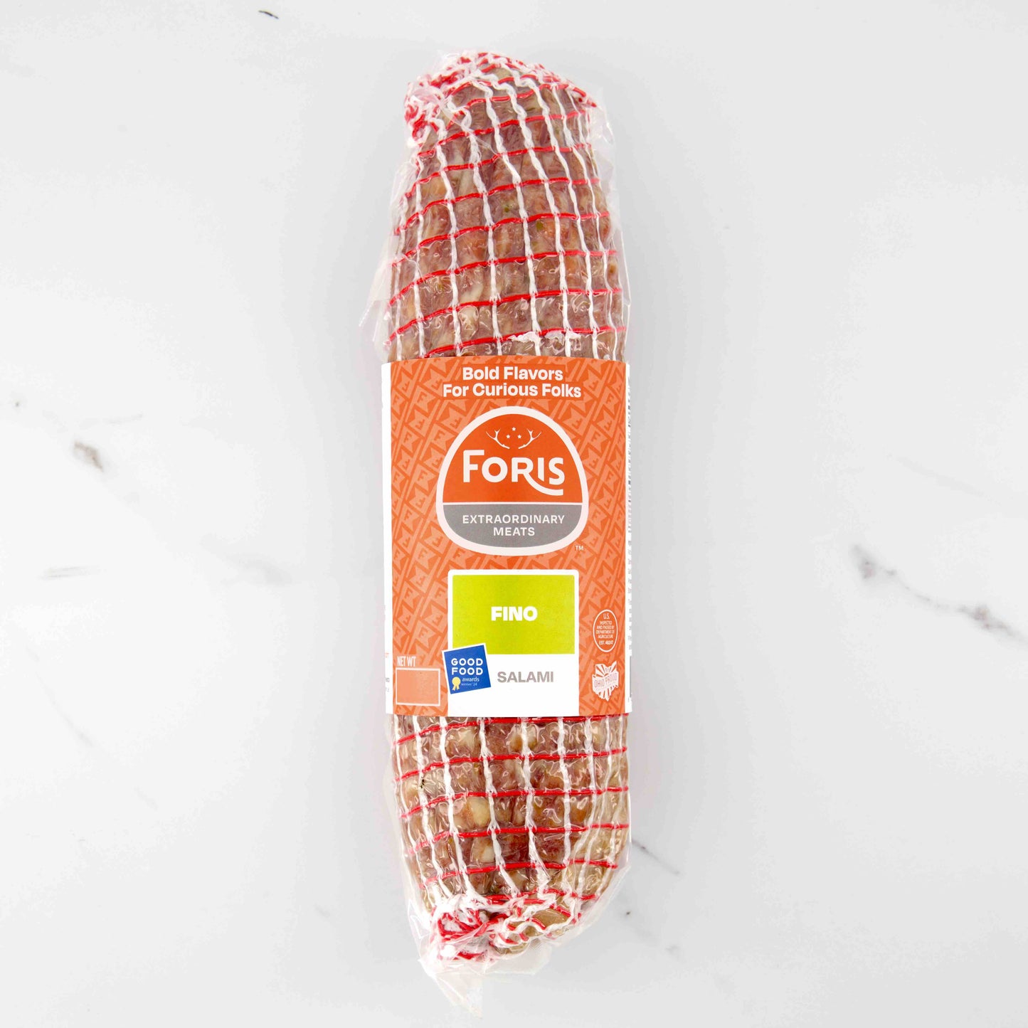 Salami, Fino, Cured, Ref,Avg 7 Lb Case, 4 X 1.75 Lbs