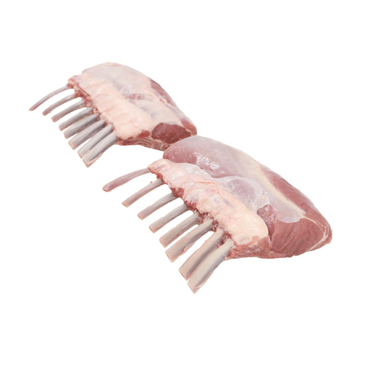 Lamb, Rack, Welsh, 18-20 Oz Ea, 16 Piece Per Box, Avg 20 Lb Cs, Frozen, 24 Hour Pre Order