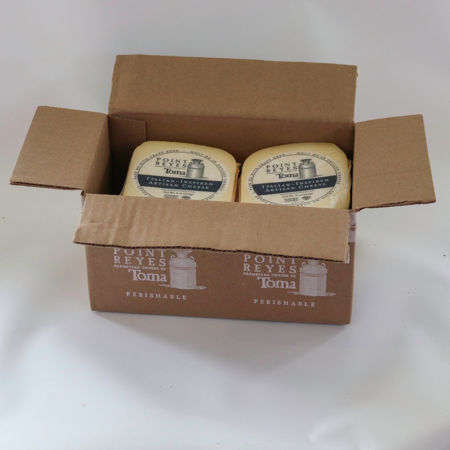Cheese, Point Reyes, Toma, Wedges, 12 x 6 oz