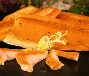 Smoked, Trout, Roasted, Rainbow, Fillet, 8 Oz Ea, 10 Fillets