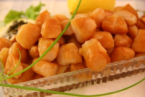 Smoked, Scallops, Bay, 5 x 1#