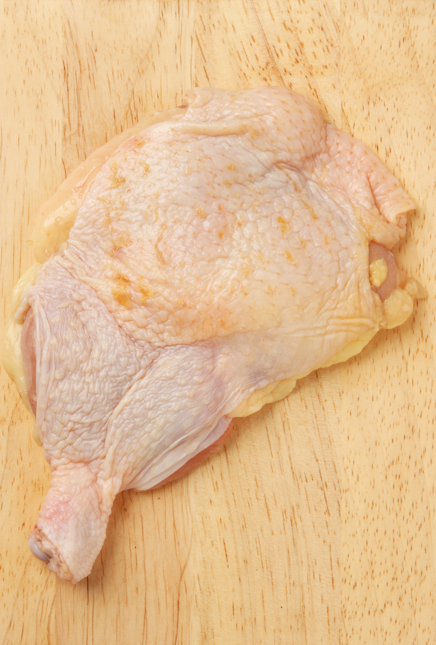 Chicken, Thigh, Naked, Bnls, Skin-On, Unszd, 1 x 20# Cs, Frozen
