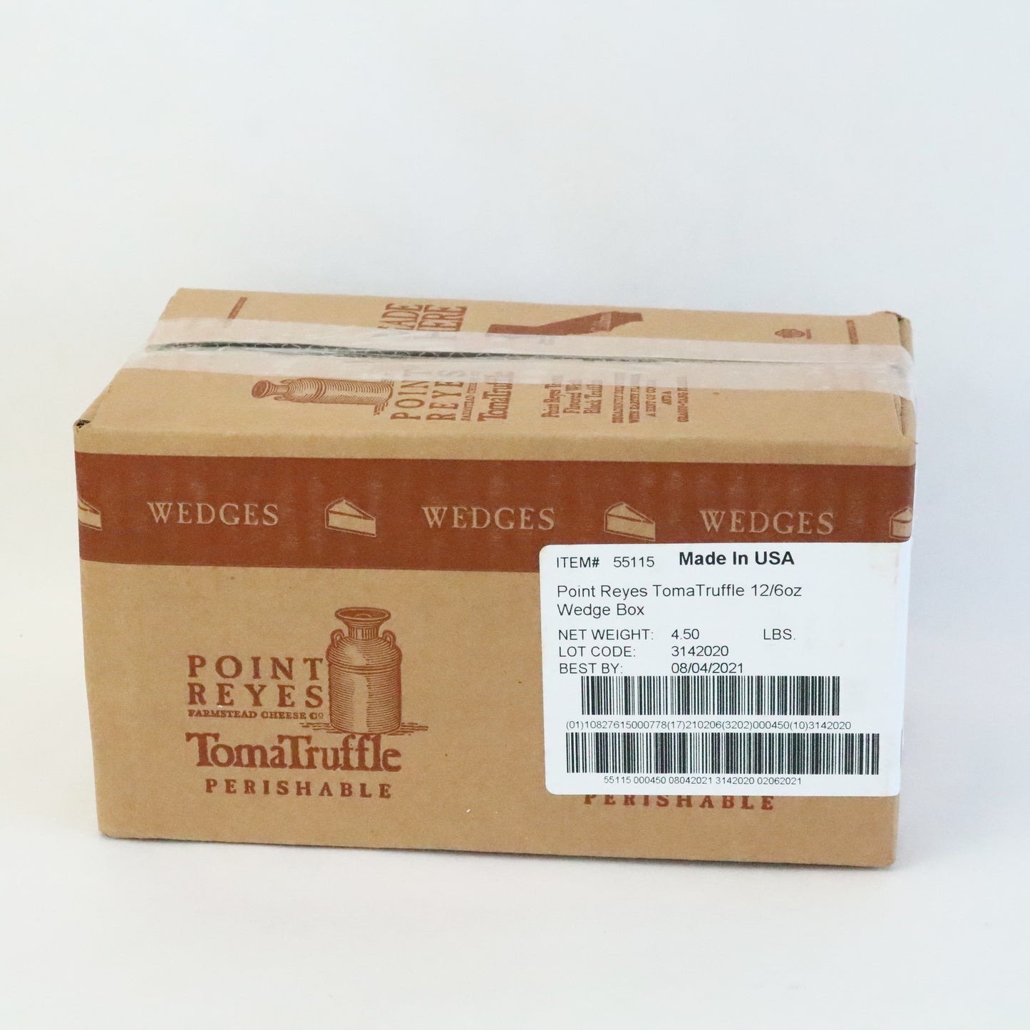 Cheese, Point Reyes, TomaTruffle, Wedges, 12 x 6 oz