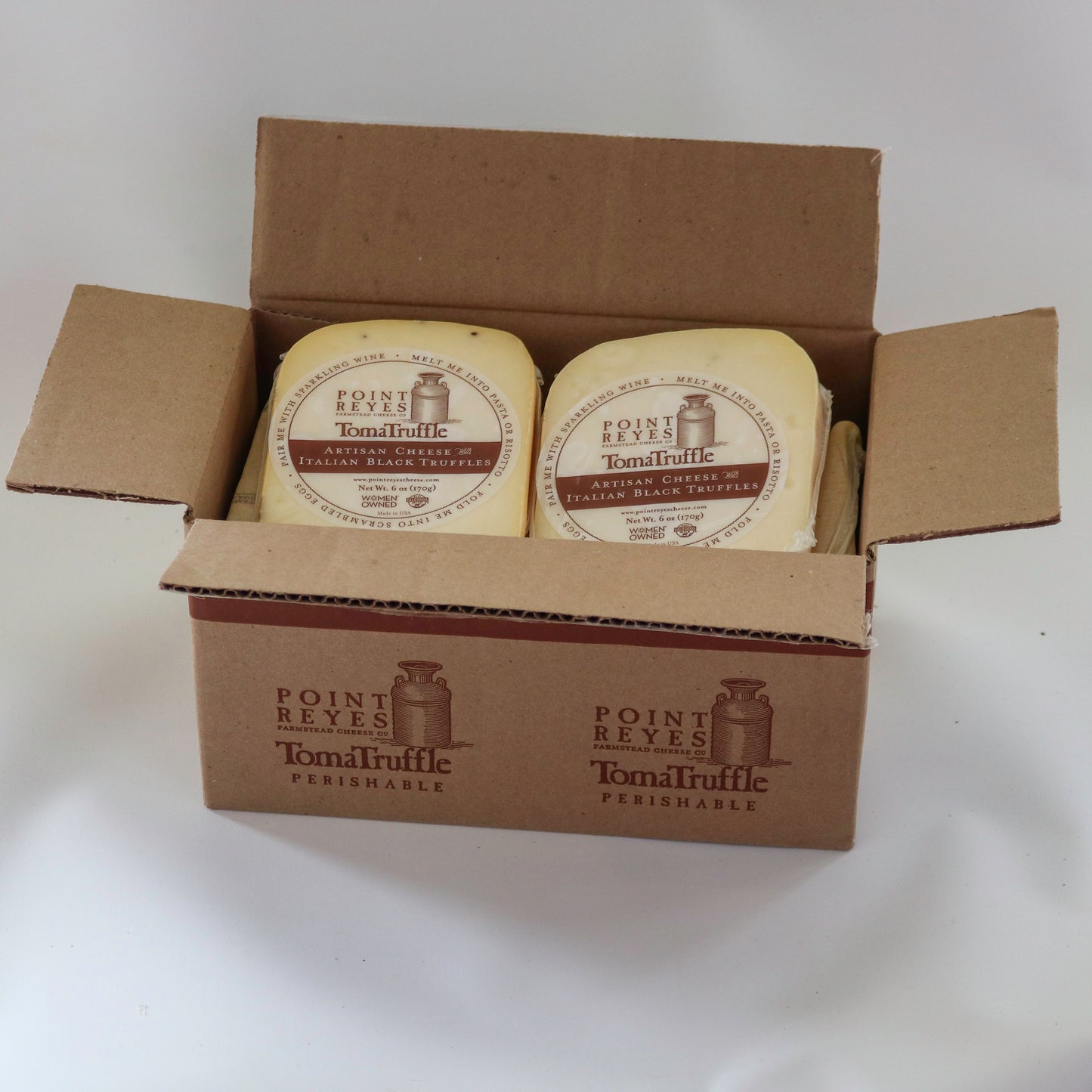 Cheese, Point Reyes, TomaTruffle, Wedges, 12 x 6 oz
