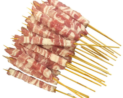 Pork Belly, Skewers, Abruzzo, 4 Packs x 26 Skewers, 104 Skewers Cs, Frozen, 24 Hr Pre Order