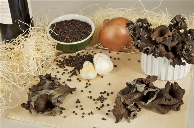 Mushroom, Wild, Black Trumpets, 5# Unit (Seasonal)