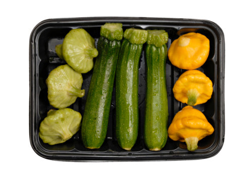 Assorted Yellow & Green Summer Baby Squash - Avg 5 Lb Case