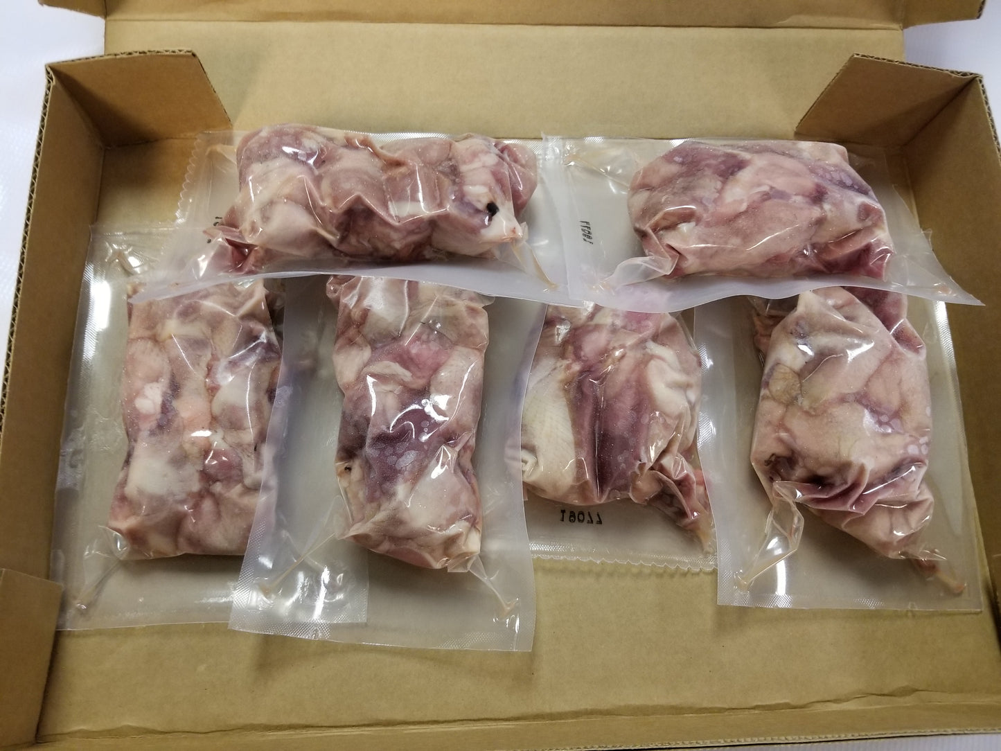 Quail, Manchester Farms, Knots, Raw Frozen, Avg 1.5 oz, 6 x 8 Count, 4.5# Case