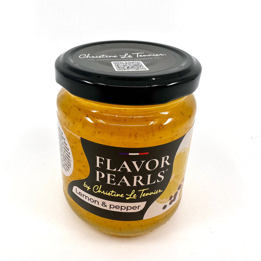 Topping, Pearls, Lemon & Pepper Flavor, 2 x 7 oz