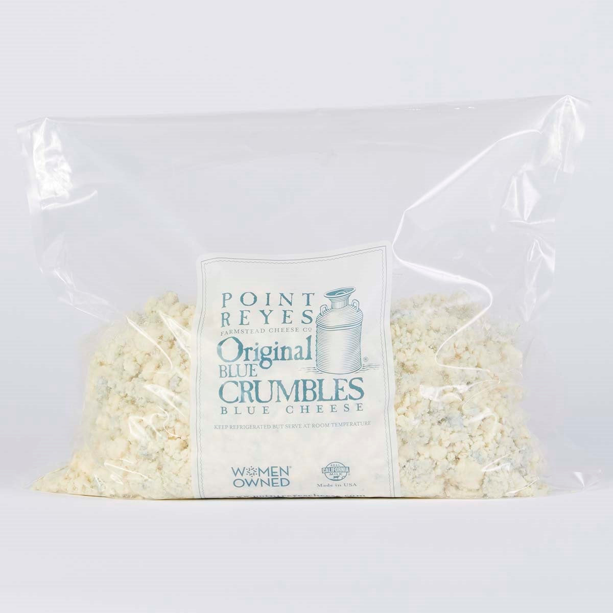 Cheese, Point Reyes, Original Blue, Crumbles, 2 x 5#
