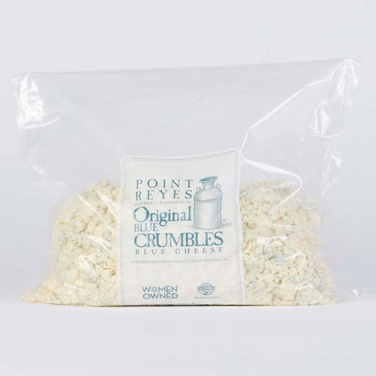 Cheese, Point Reyes, Original Blue, Crumbles, 2 x 5#