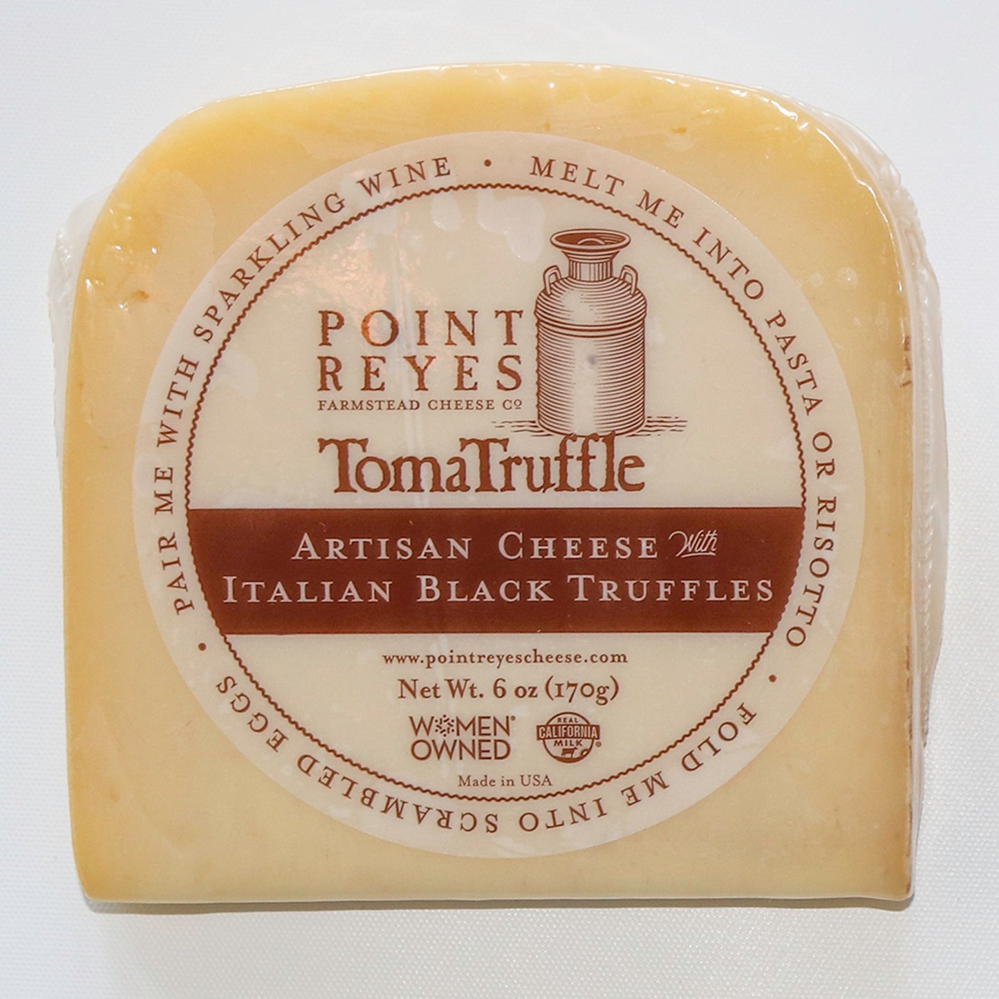 Cheese, Point Reyes, TomaTruffle, Wedges, 12 x 6 oz