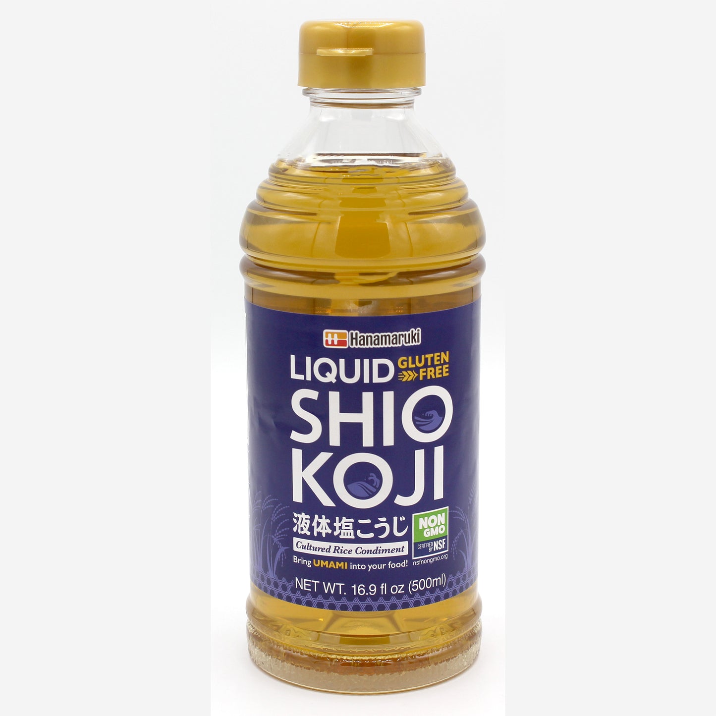 Condiment, Liquid Shio Koji, Gluten Free, Plastic Bottle, 8 x 500 ML