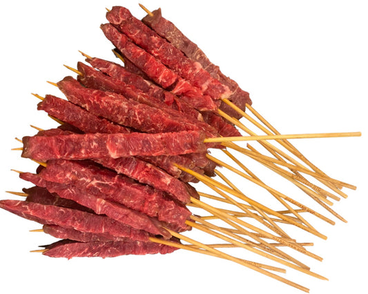 Beef, Steak, Angus, Skewers, Abruzzo, 4 Packs x 26 Skewers, 104 Skewers Cs, Frozen, 24 Hr Pre Order