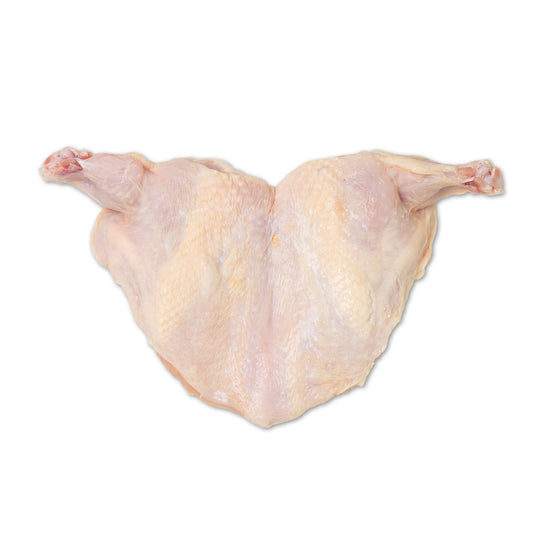 Chicken, Naked, Double Lobe Airline, 18-20 Oz each, 4-5 Lb packs,  20 Lb CS, Frozen