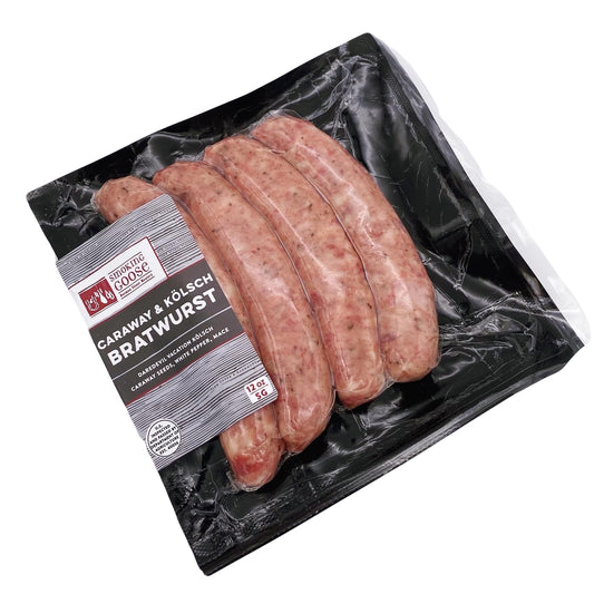 Sausage, Bratwurst, Caraway & Kolsch, 10 X 12 Oz