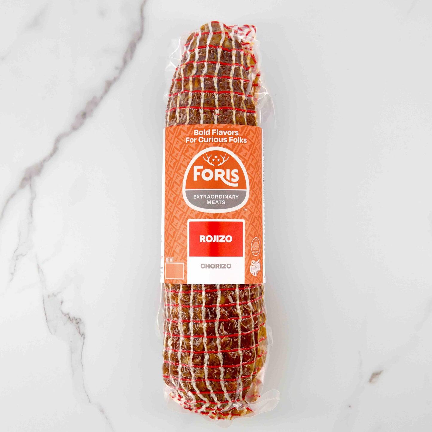 Chorizo, Rojizo, Cured, Ref, Avg 7 Lb Case, 4 X 1.75 Lbs