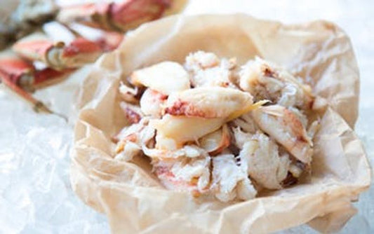 Crabmeat, Dungeness, Low Salt, 5 Lb Can