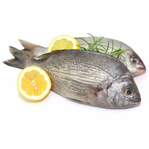 Dorade, Whole, Scaled, Farmed, 600-800 G, Avg 20 Lb Cs, Fresh