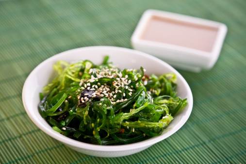 Seaweed Salad, Wakame, Ultra Fresh| 4.4 Lbs Tub, Frozen