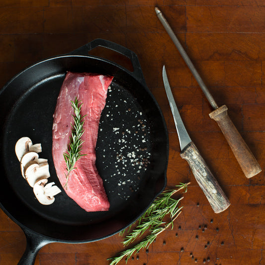 Rose Beef, Eye Of Round, 1.5-2 Lbs Each, Avg 25 Lbs Cs