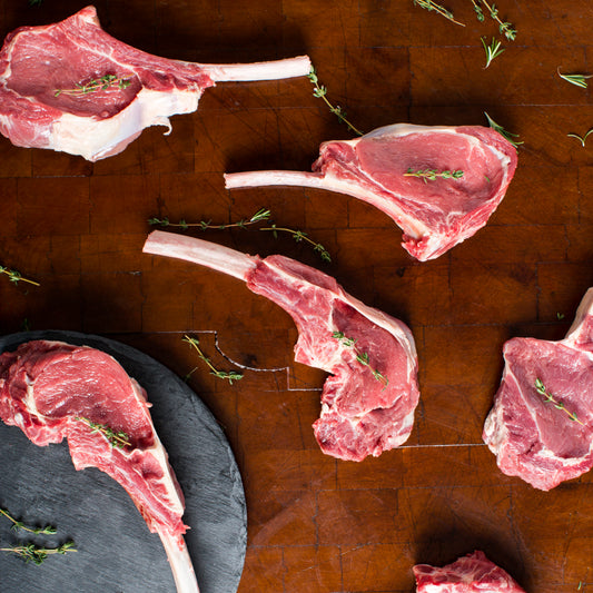 Rose Beef, Rib Chops, Cut 1.75 Inch Thick, 0.75-1 Lbs Ea, Avg 25 Lbs Cs
