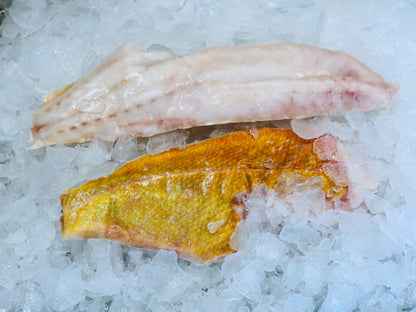 Yelloweye Rockfish, Fillet, PBO, Skn On, 1-4# avg, 10 lb cs avg
