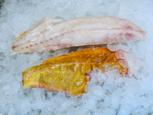 Yelloweye, Rockfish, Fillet, PBO, Skin-On, Avg 1-4 Lbs Ea | Avg 10 Lbs Cs, Frozen
