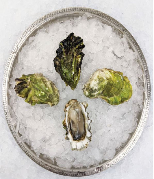 Oysters, Mintersweet, In Shell, Farmed, 60 Ct, Fresh, Ref