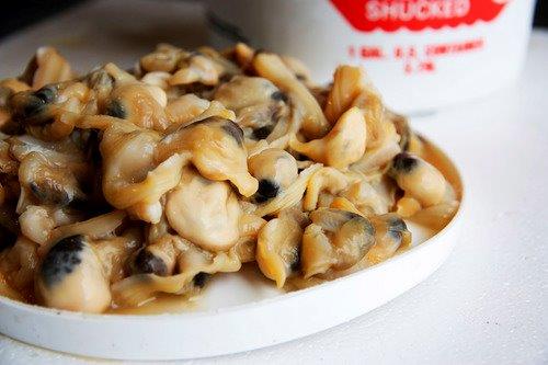 Clams, N.E., Whole Belly, Shucked, 8# Cs, Ref, 24 Hr Lead