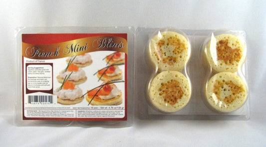Flour Pancake Blini 128 Count - 2 Lb Case
