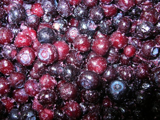 Berries, Huckleberries, Mountain, Wild, 5# Unit, Frozen