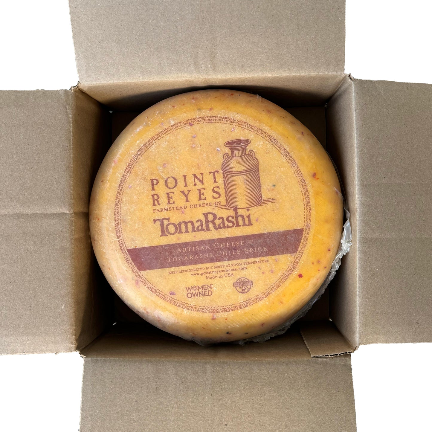 Cheese, Point Reyes, TomaRashi, Wheel, 1 x 10#