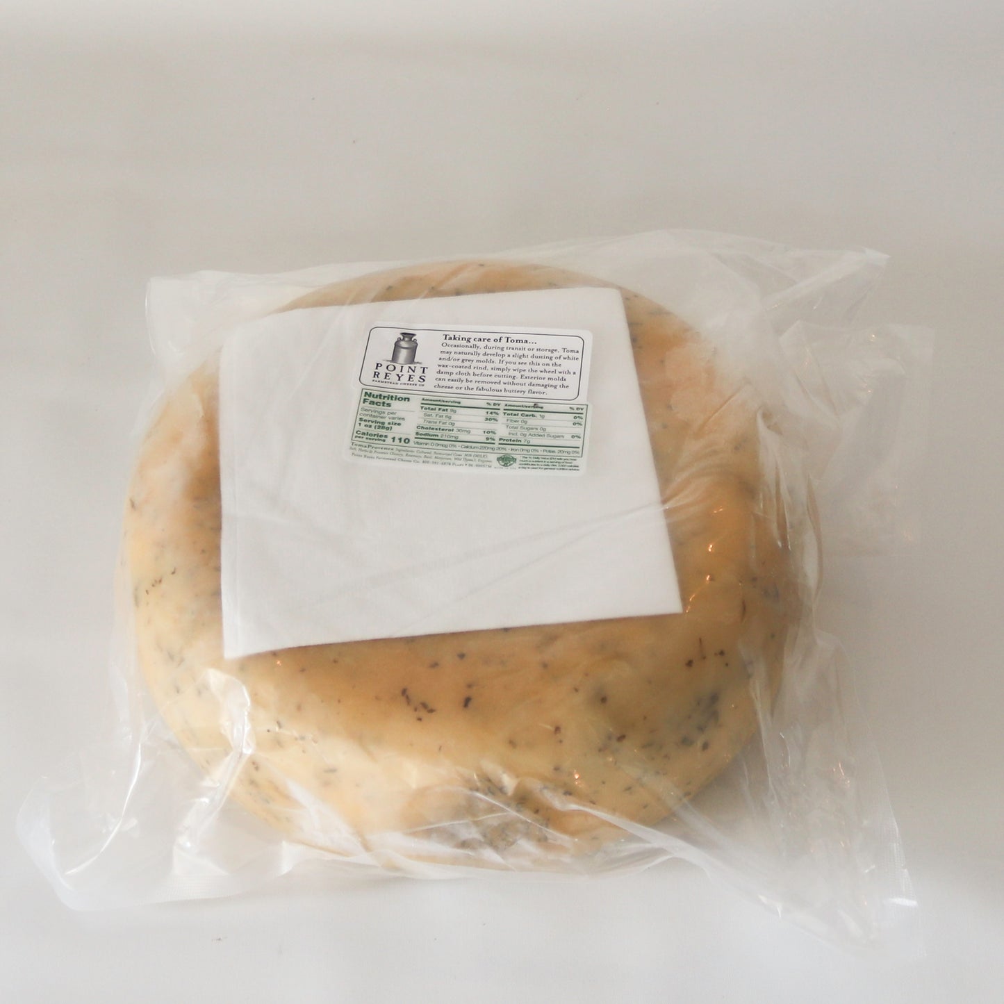 Cheese, Point Reyes, TomaProvence, Wheel, 1 x 10#