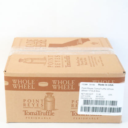 Cheese, Point Reyes, TomaTruffle, Wheel, 1 x 10#