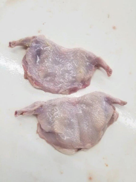 Quail, Manchester Farms, Breasts, W/Wing, All Natural, 12 X 4 Pk, 48 Ct, Fresh, 24Hr Lead